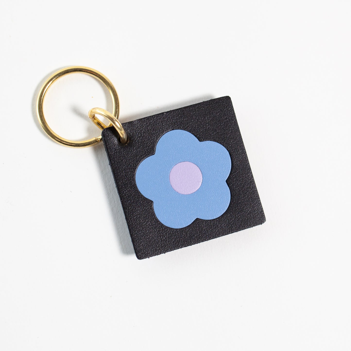 Flower Tile Key Tag