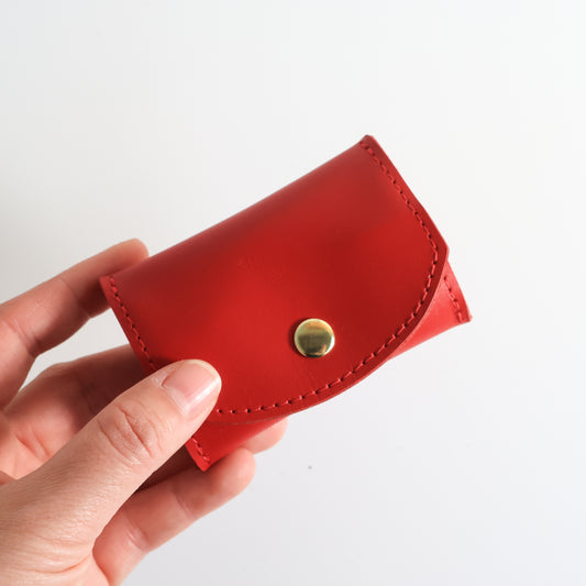 Folding Coin Case | Cherry