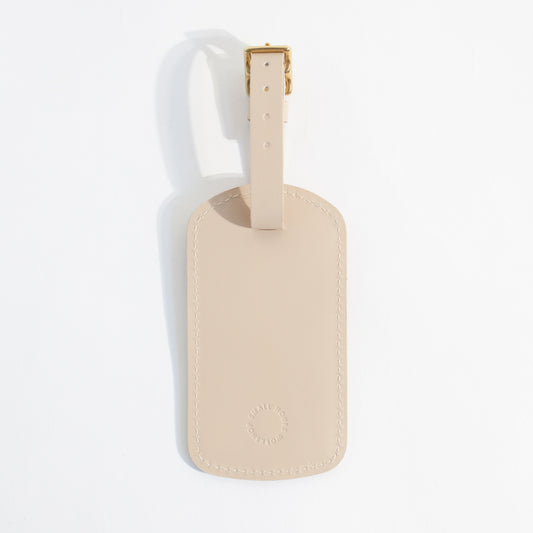 Luggage Tag | Cream