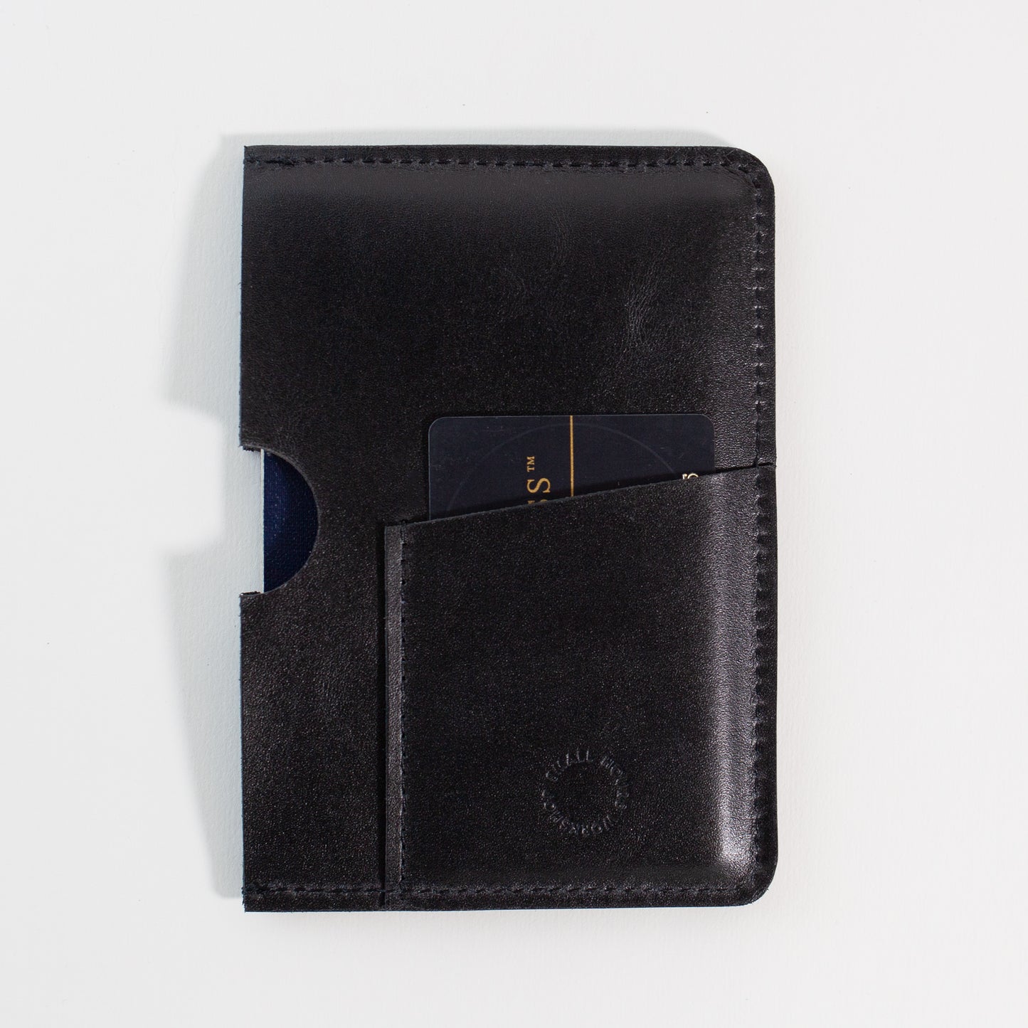 Passport Sleeve with Card Pocket | Black
