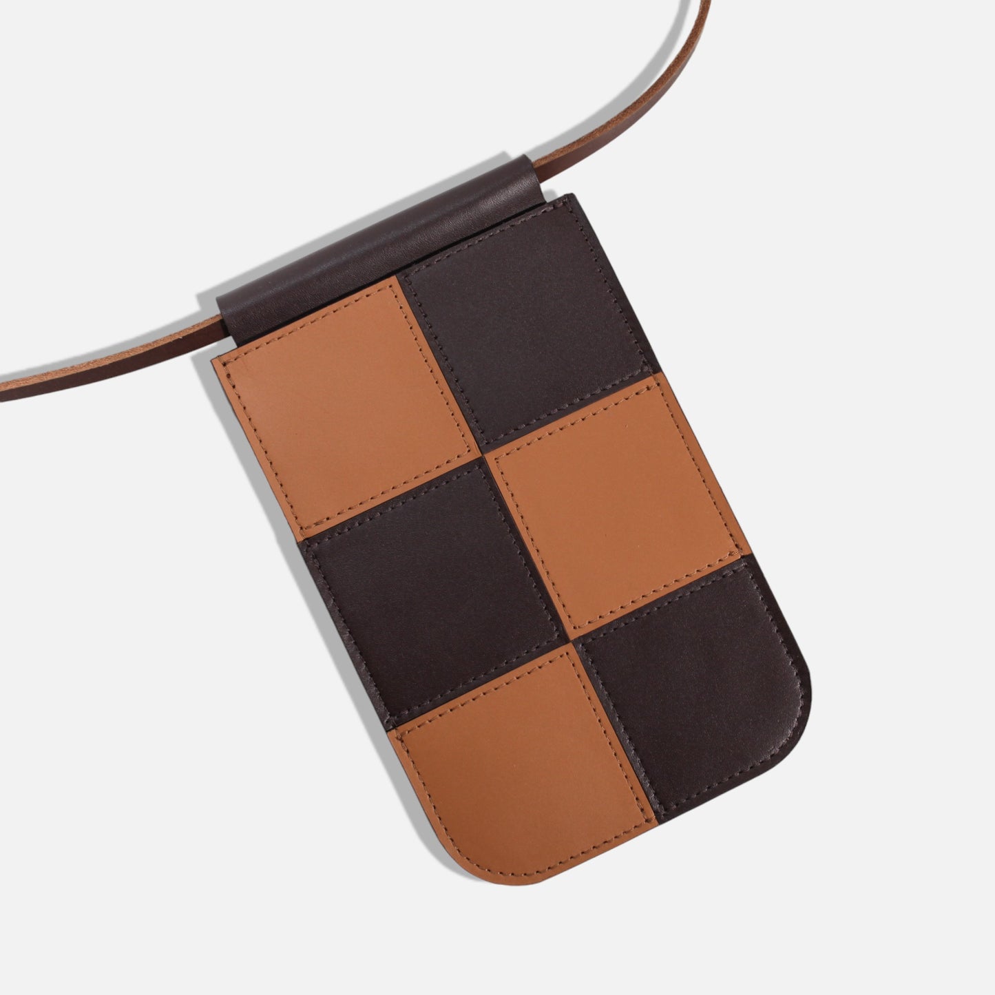 Phone Sling | Brown/Espresso Check