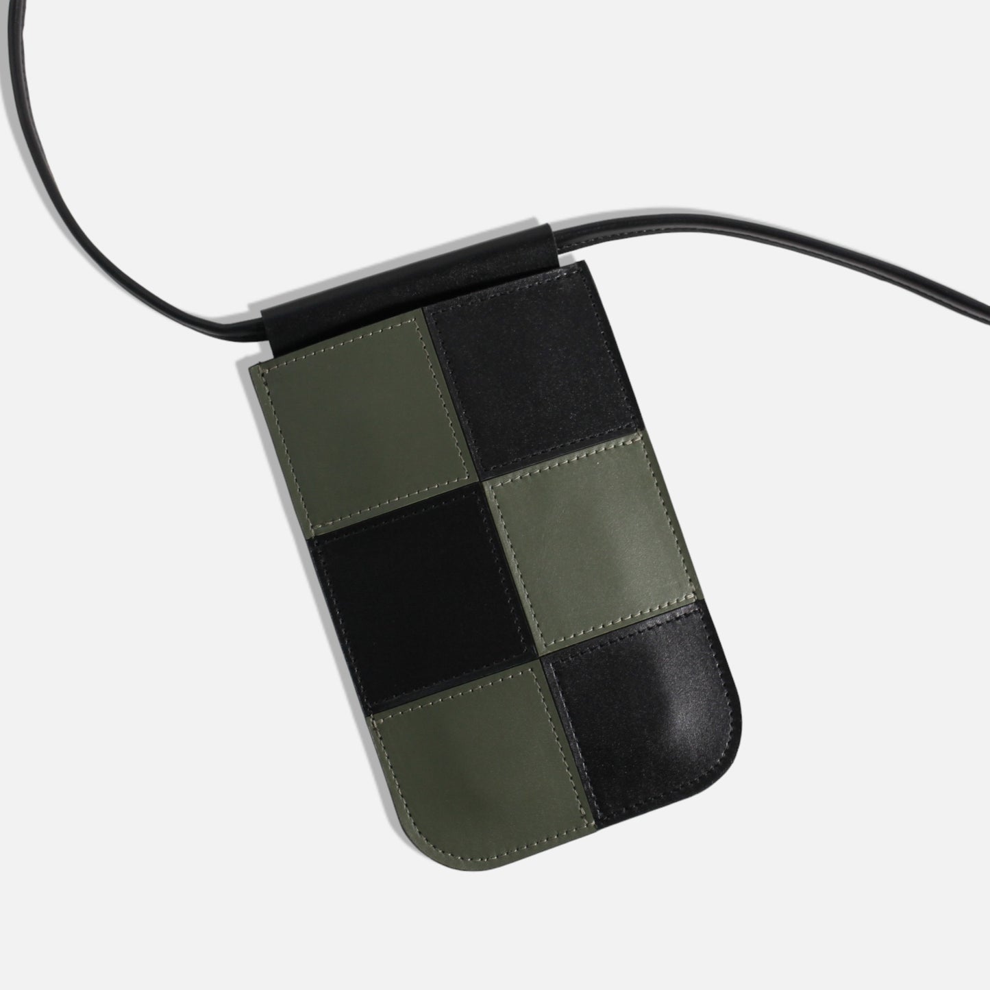 Phone Sling | Forest/Black Check