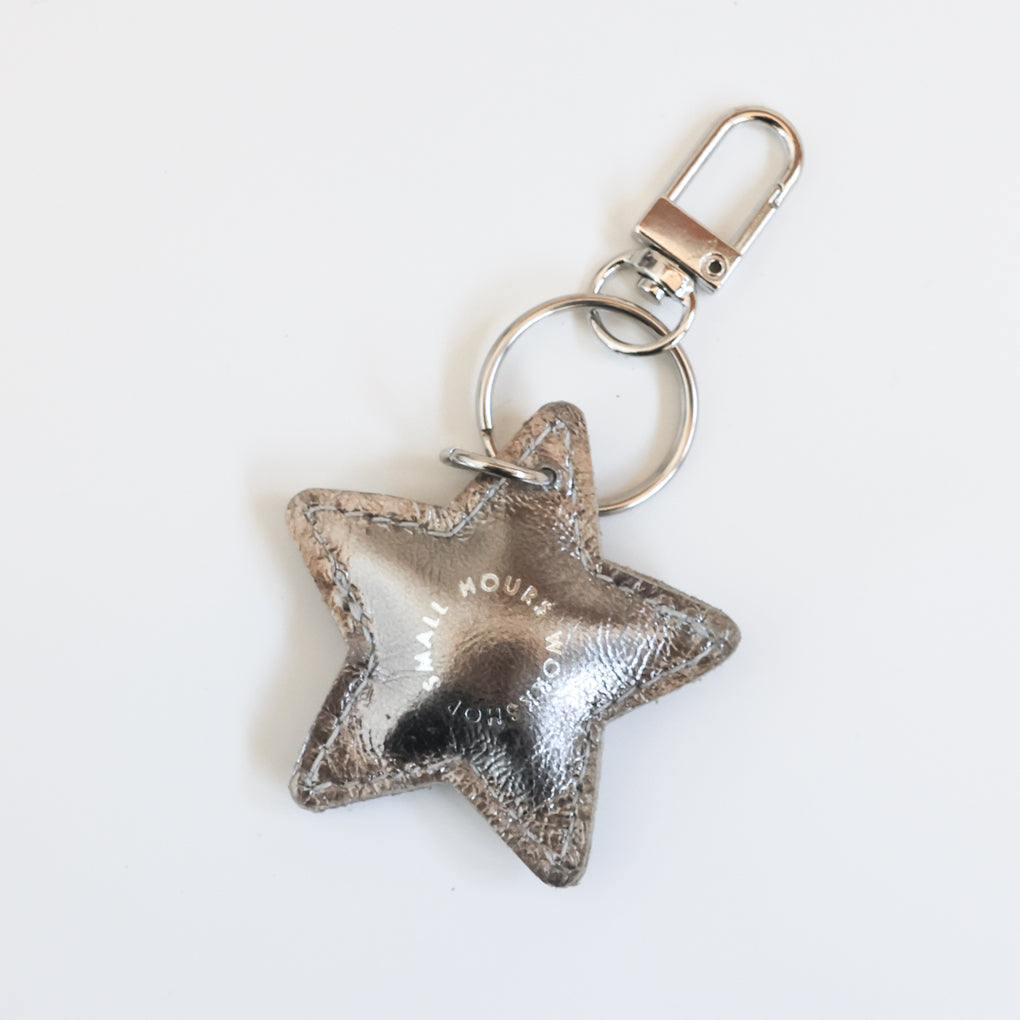 Puffy Star Charm | Silver