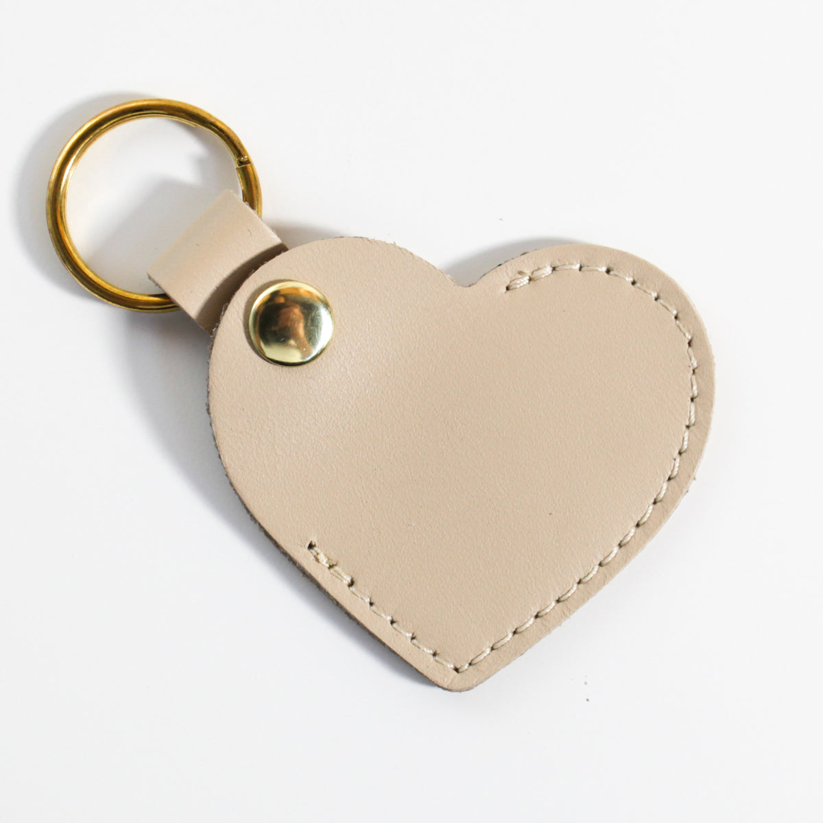Heart Air Tag Case | Cream