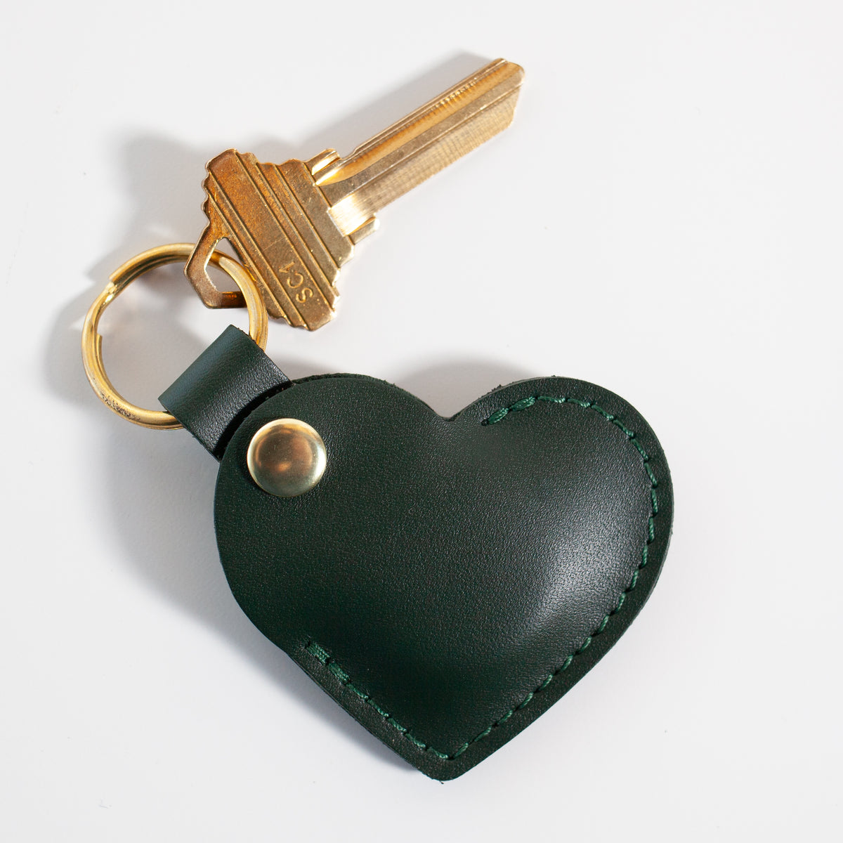 Heart Air Tag Case | Evergreen