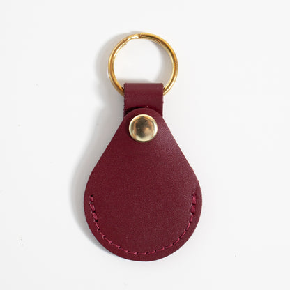 Teardrop Air Tag Case | Wine