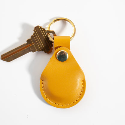 Teardrop Air Tag Case | Yellow