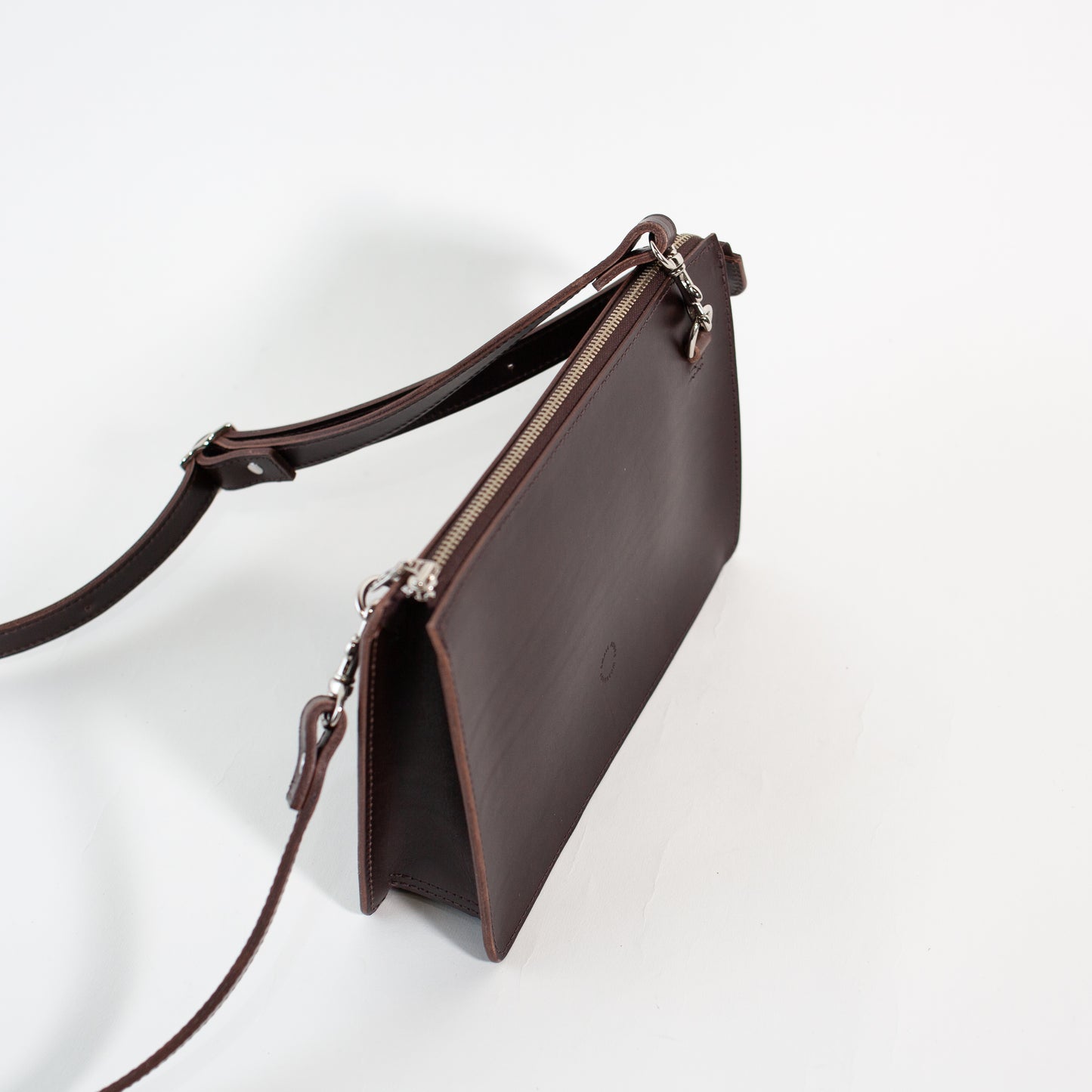 Box Crossbody Bag | Dark Brown