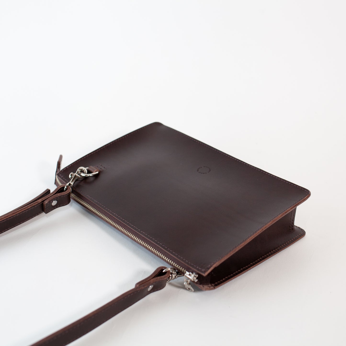 Box Crossbody Bag | Dark Brown