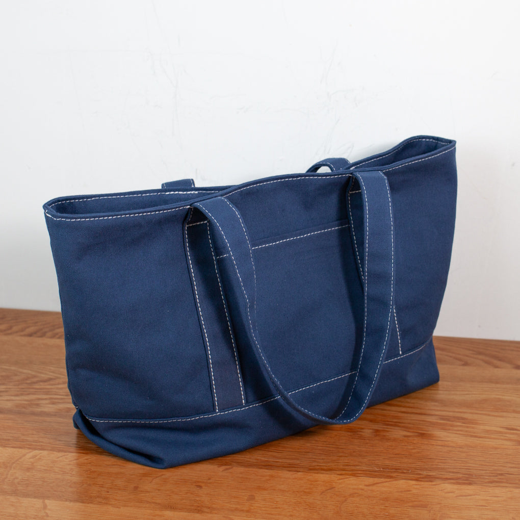 Canvas Boat Tote | Navy