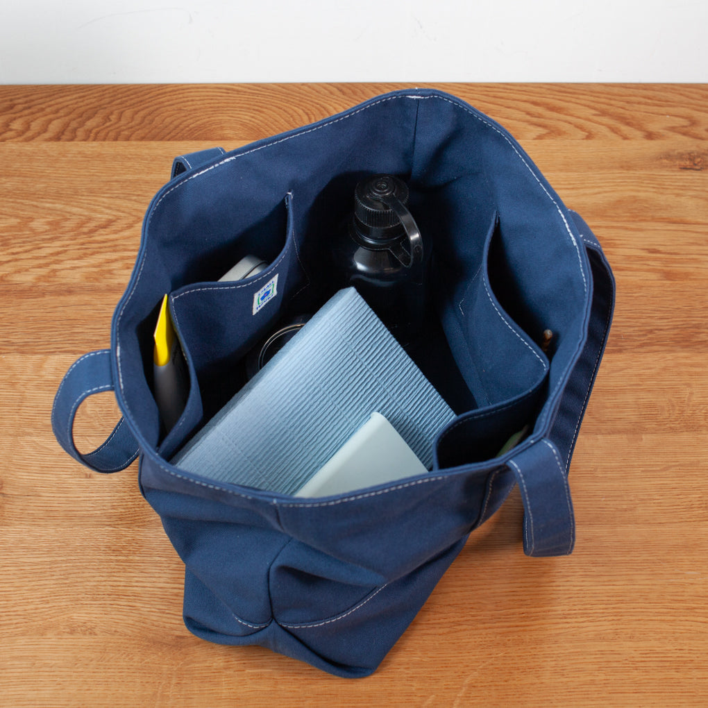 Canvas Boat Tote | Navy