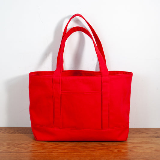 Canvas Boat Tote | Red