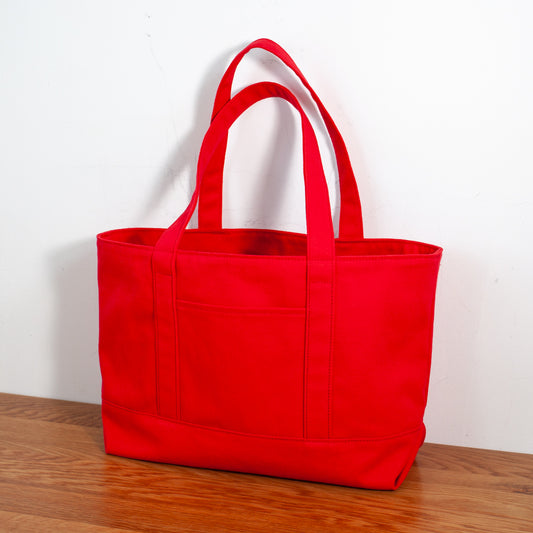 Canvas Boat Tote | Red