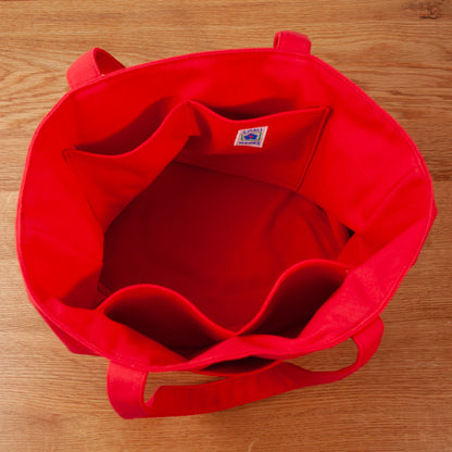 Canvas Boat Tote | Red