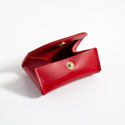Folding Coin Case | Cherry