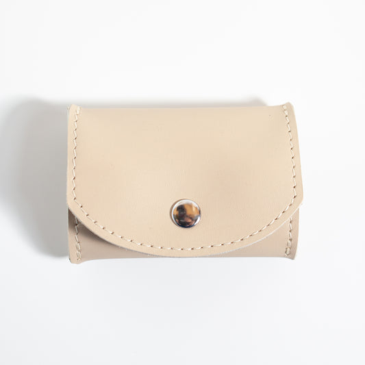 Folding Coin Case | Cream