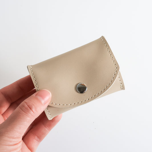 Folding Coin Case | Cream