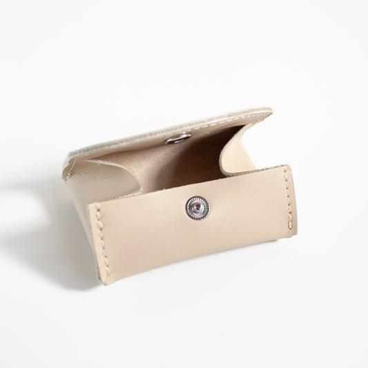 Folding Coin Case | Cream