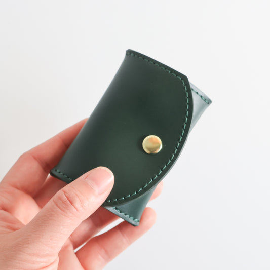 Folding Coin Case | Evergreen