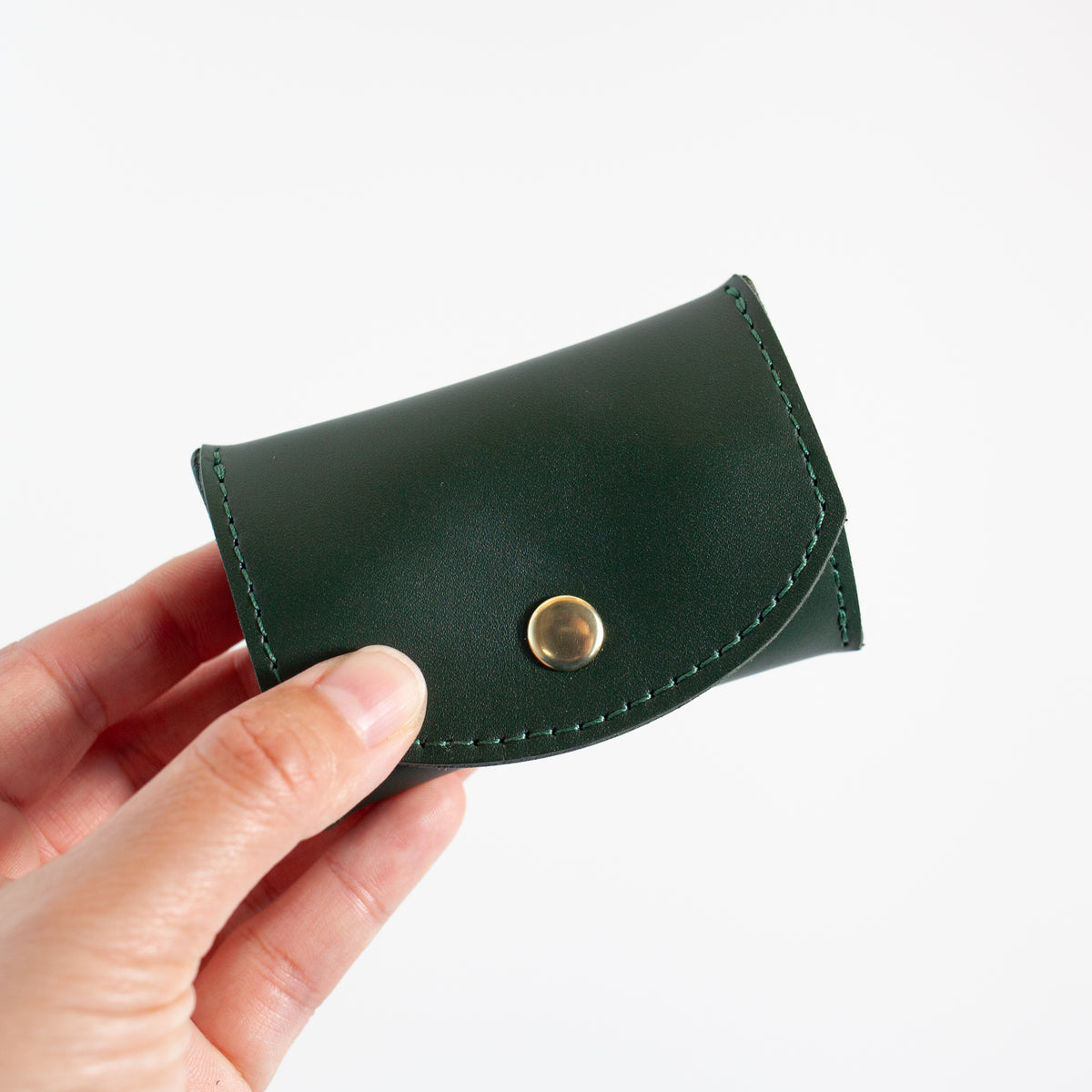Folding Coin Case | Evergreen
