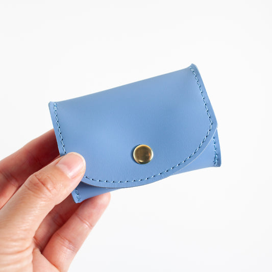 Folding Coin Case | Sky Blue