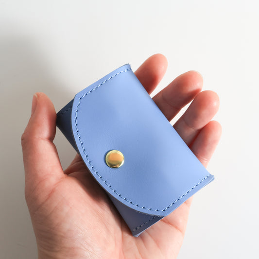 Folding Coin Case | Sky Blue