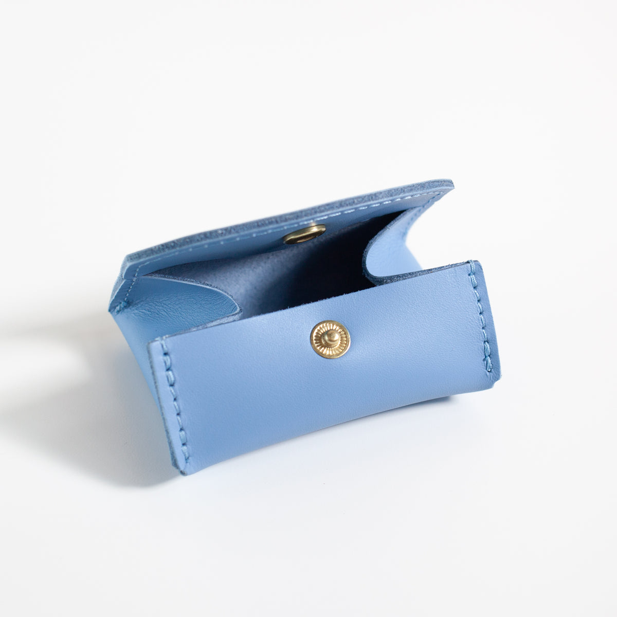 Folding Coin Case | Sky Blue