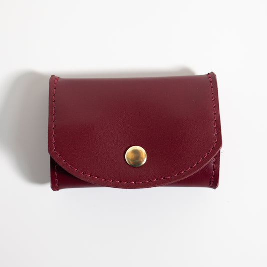 Folding Coin Case | Wine
