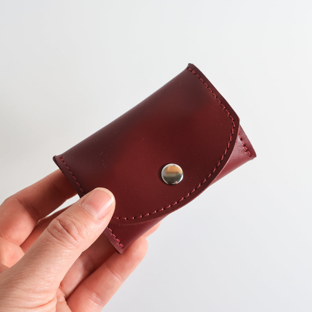 Folding Coin Case | Wine