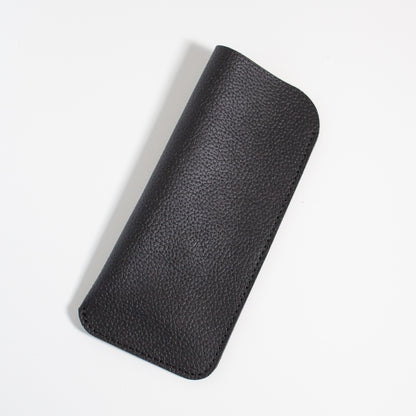 Glasses Sleeve | Pebbled Black