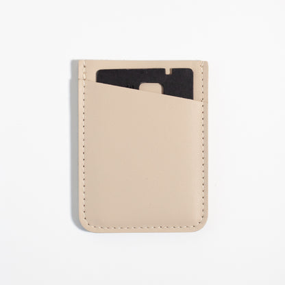 Slim Card Holder | Cream