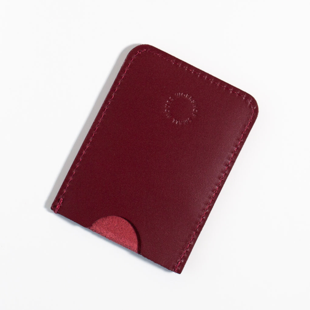 Slim Card Holder | Wine