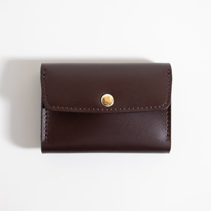 Snap Card Holder | Espresso