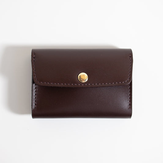 Snap Card Holder | Espresso