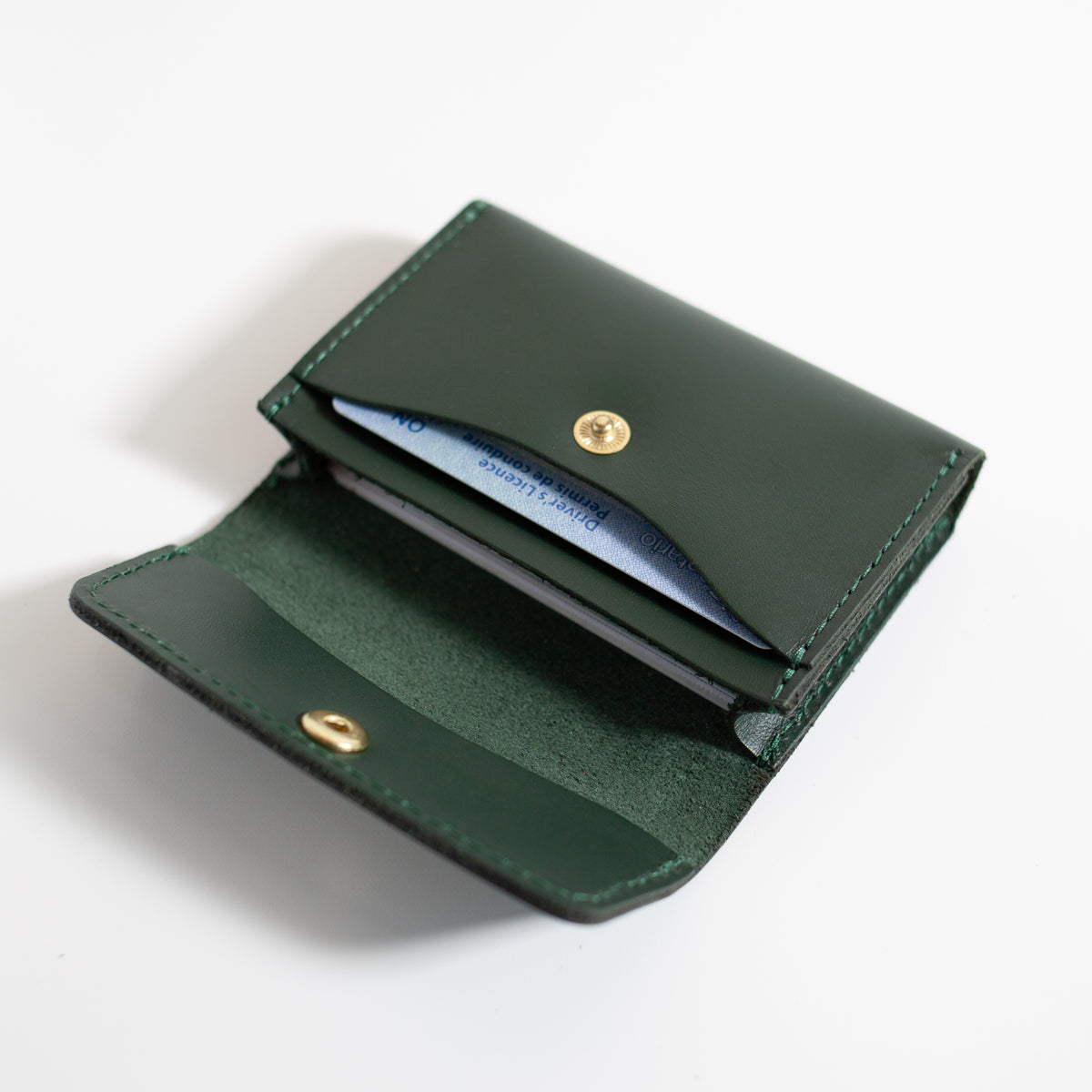 Snap Card Holder | Evergreen