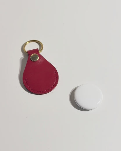 Teardrop Air Tag Case