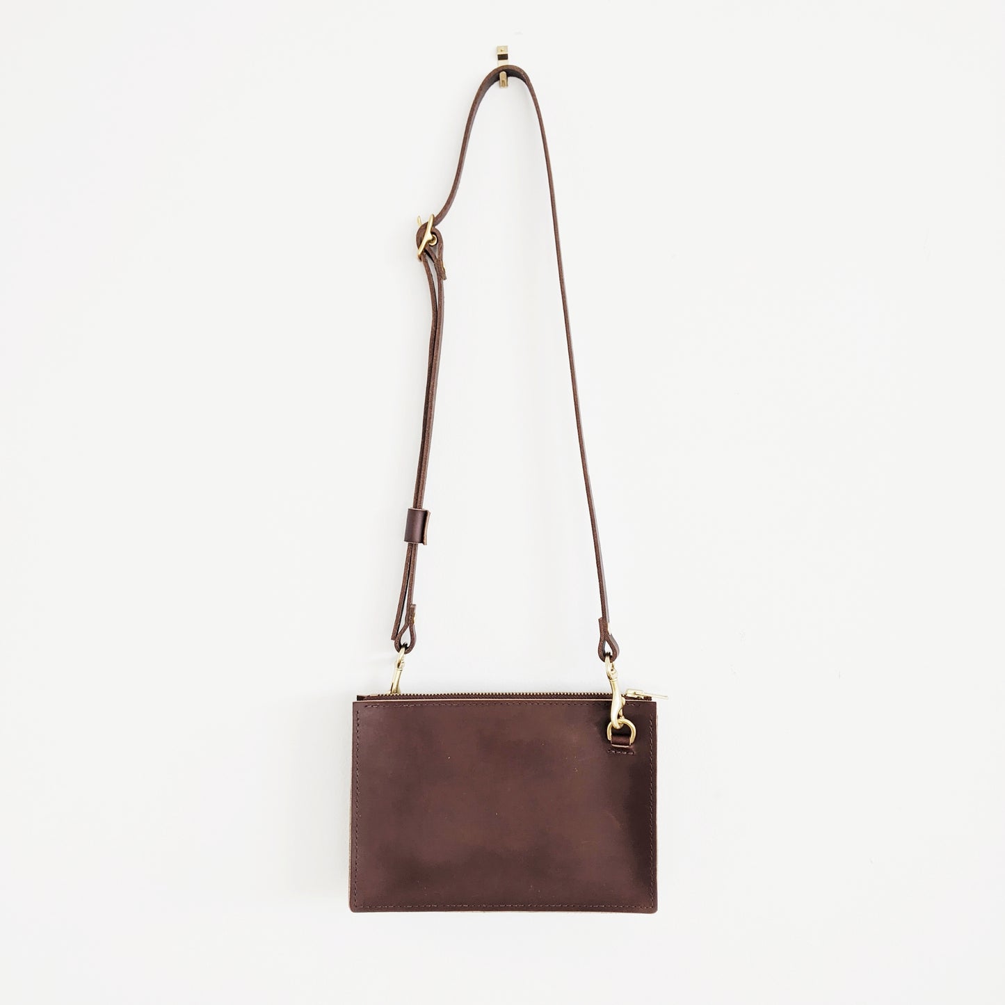 Box Crossbody Bag | Dark Brown